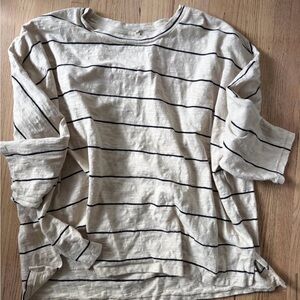 Lou and Grey Striped Long Sleeve Top
